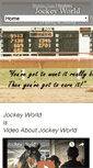 Mobile Screenshot of jockeyworld.org